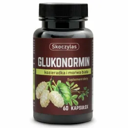 Glukonormin - Kozieradka i Morwa Biała 60 Kapsułek - Skoczylas