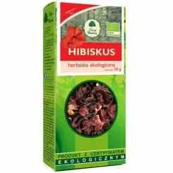 Hibiskus Herbatka Eko 50 g - Dary Natury