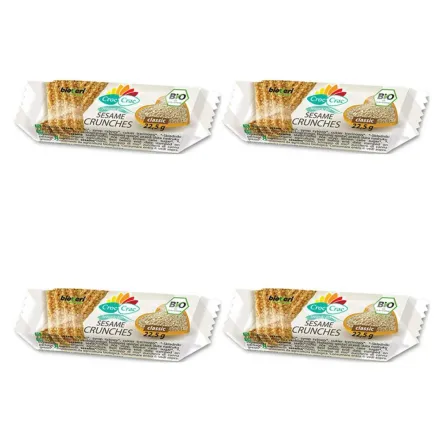 4 x Sezamki Classic Bio 22,5 g - Croc Crac
