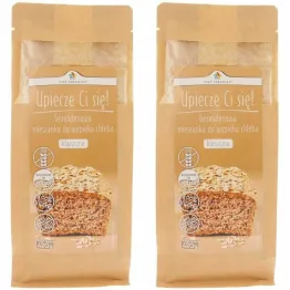 2 x Mieszanka do Wypieku Chleba Bezglutenowego Klasyczna 420 g - Pięć Przemian