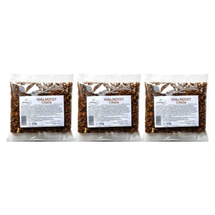 3 x Huba Brzozy Chaga 50 g - Herbapol Kraków