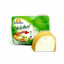 Chleb ''Chlebuś'' Niskobiałkowy PKU 250 g - Balviten - Przecena Krótka Data Minimalnej Trwałości