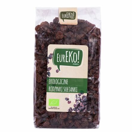Rodzynki Sułtanki Bio 500 g - Eureko