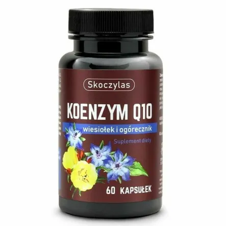 Koenzym Q10, Wiesiołek i Ogórecznik 60 Kapsułek - Skoczylas