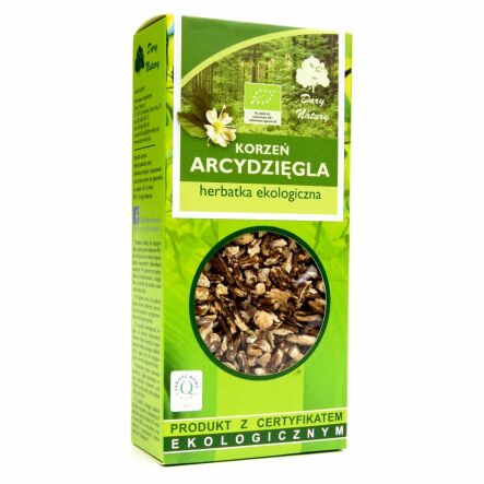 Herbatka Arcydzięgiel Korzeń Eko 100 g Dary Natury