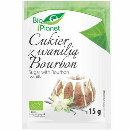 Cukier Waniliowy z Wanilią Bourbon Bio 15 g - Bio Planet