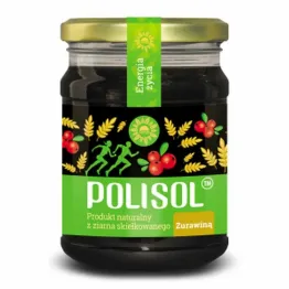 Polisol z Żurawiną - Naturalny Produkt ze Skiełkowanego Ziarna 250 ml - Poldingroup