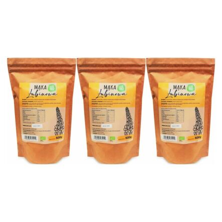 3 x Mąka Łubinowa Bio 500 g - AG Feeding