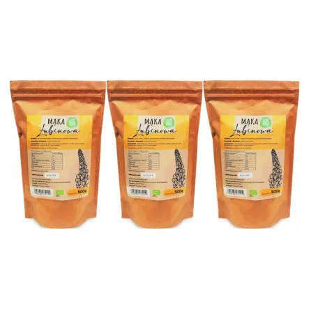 3 x Mąka Łubinowa Bio 500 g - AG Feeding