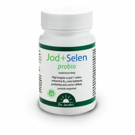 Jod + Selen Probio 90 Kapsułek - Dr. Jacobs
