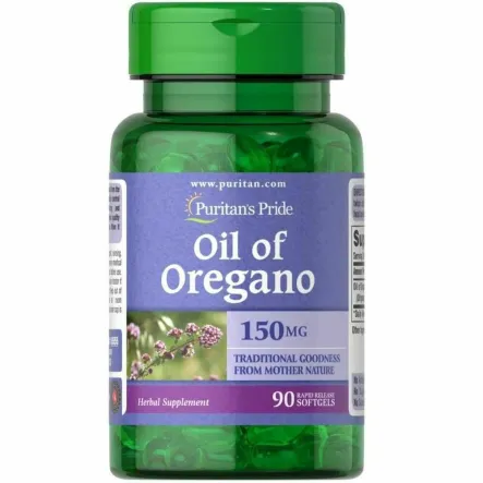 Olejek z Oregano Ekstrakt 150 mg 90 Kapsułek - Puritan's Pride