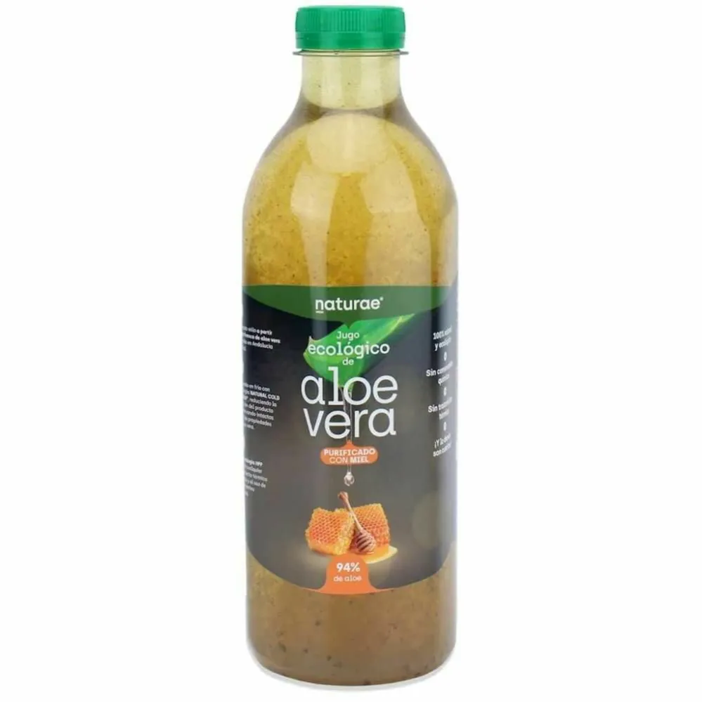 Sok z Aloesu z Miodem Bezglutenowy Bio 1 l - Naturae  MarketBio