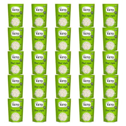 25 x Makaron Konjac Thai Style Bio 270 g (200 g) - Keto Chef