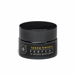 Perfumy w Wosku Pszczelim LEŚNE KWIATY 15 g - Miodowa Mydlarnia