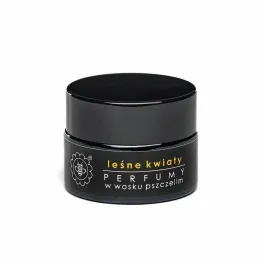 Perfumy w Wosku Pszczelim LEŚNE KWIATY 15 g - Miodowa Mydlarnia