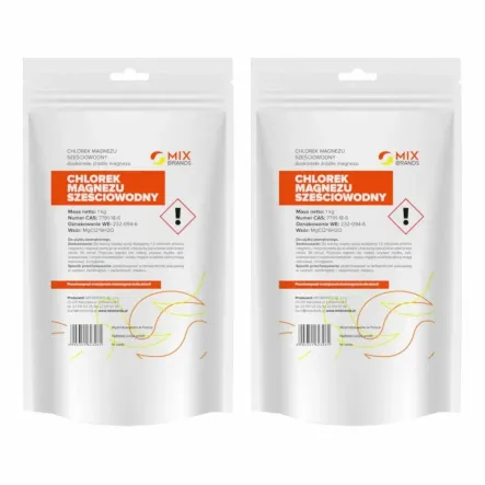 2 x Chlorek Magnezu Sześciowodny 1kg - Big Nature