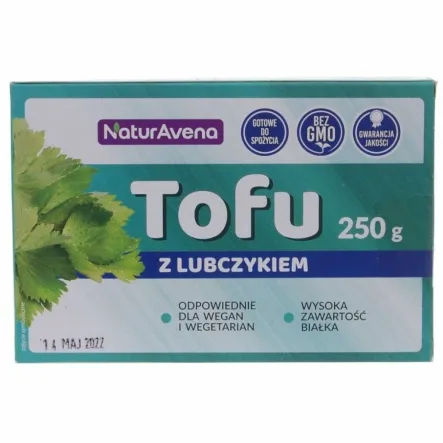 Tofu Kostka Lubczyk 250 g - NaturAvena (data: 30.01.2025)