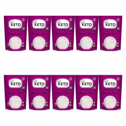10 x Makaron Konjac Angel Hair Bio 270 g (200 g) - Keto Chef