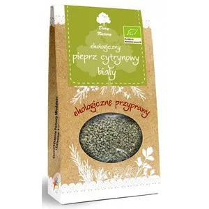 Pieprz Biały Cytrynowy Bio 50 g Dary Natury
