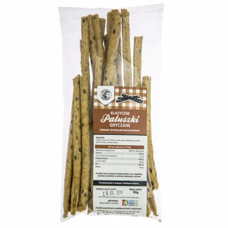 Paluszki Gryczane Naturalne Bezglutenowe 90 g Dalej Razem