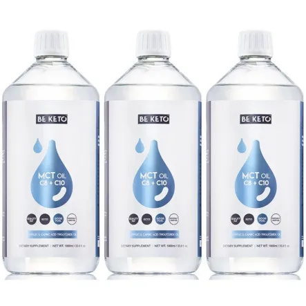 3 x Olej MCT C8 + C10 1 l - Beketo