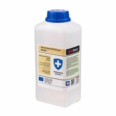 Dimetylosulfotlenek DMSO Opakowanie Plastikowe 500 ml Biomus - Wyprzedaż