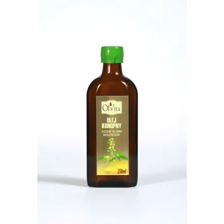 Olej Konopny Zimno Tł. 250 Ml - Olvita