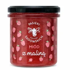 Miód z Maliną 430 g - Pasieki Sadowskich