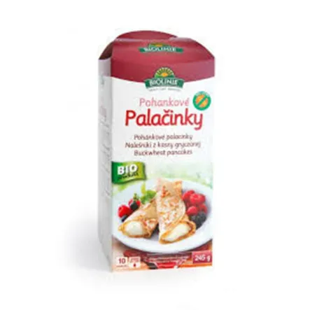 Naleśniki Gryczane Bio Mieszanka Sypka  245 g Bezglutenowe Biolinie 