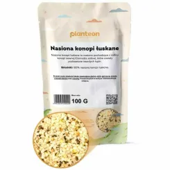 Nasiona Konopi Łuskane 100 g - Planteon