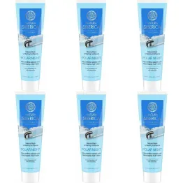 6 x Pasta do Zębów Wybielająca Czarna Polar Night 100 g - Natura Siberica