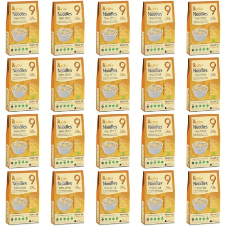 20 x Makaron Konjac Noodle Thai Style Bio 385g/300g = 7700g/6000g - Better Than Noodles
