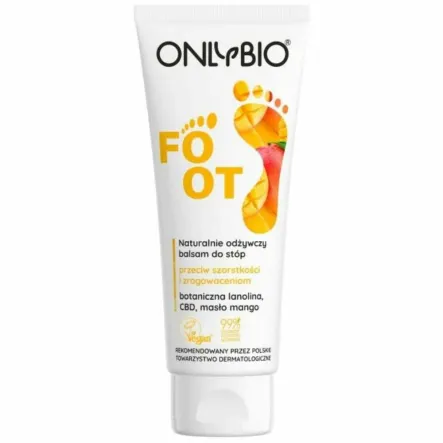 Foot Naturalnie Odżywczy Balsam Do Stóp 75 ml - OnlyBio