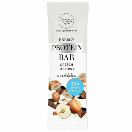 Baton Proteinowy Orzech Laskowy w Czekoladzie 35 g - Foods by Ann