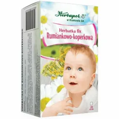 Rumiankowo - Koperkowa Herbatka FIX 40 g (20x 2 g) - Herbapol Kraków