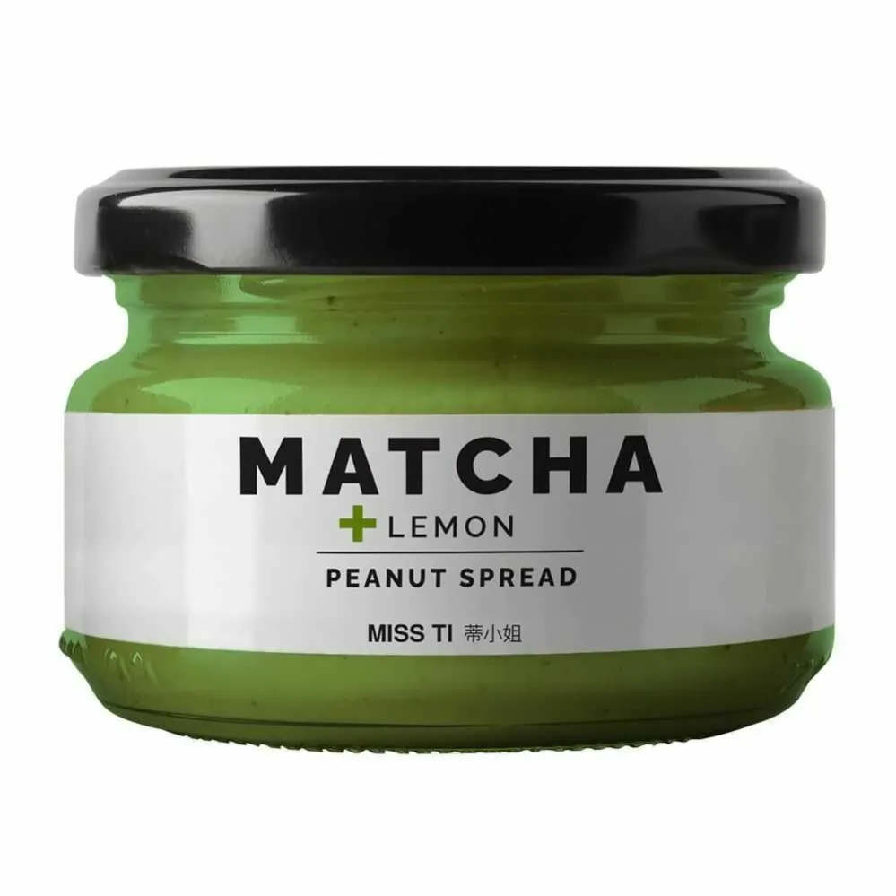 Krem Orzechowy Matcha i Cytryna 190 g - MISS TI