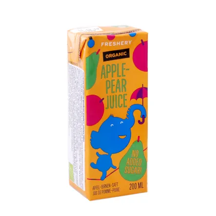 Sok Jabłko Gruszka Powyżej 6 Miesiąca Eko 200 ml Freshery - Przecena Krótka Data Minimalnej Trwałości