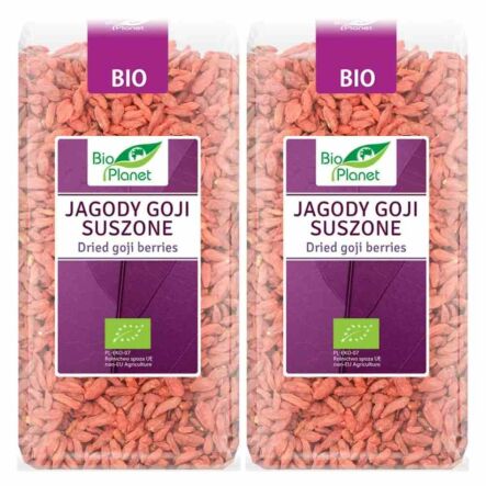2 x Jagody Goji Suszone Bio 250 g - Bio Planet