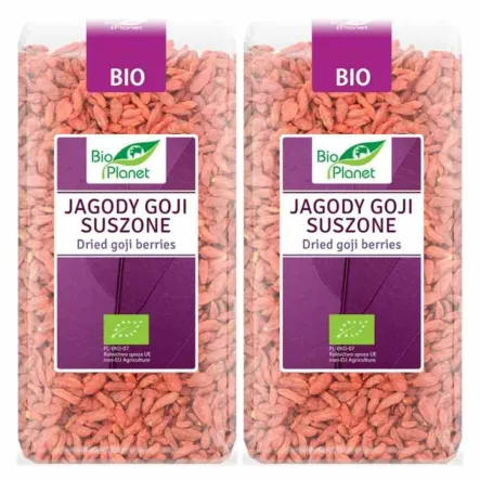 2 x Jagody Goji Suszone Bio 250 g - Bio Planet