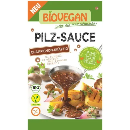 Sos Grzybowy W Proszku Bezglutenowy Bio 27 G - Biovegan