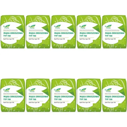 10 x Mąka Orkiszowa Typ 700 Bio 1 kg - Bio Planet