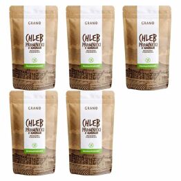 5 x Chleb Promnicki z Ziarnami Mieszanka Piekarnicza Bezglutenowa 500 g - Grano