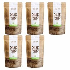 5 x Chleb Promnicki z Ziarnami Mieszanka Piekarnicza Bezglutenowa 500 g - Grano
