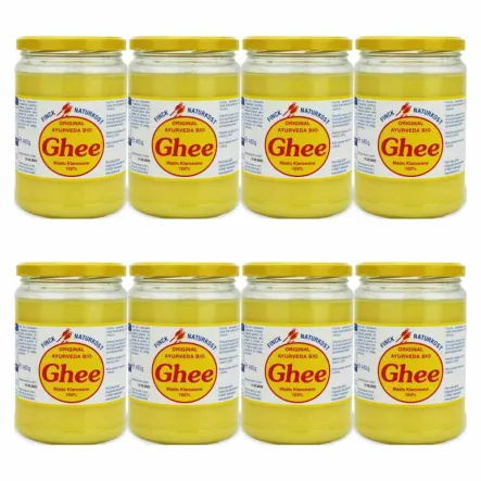 8 x Masło Klarowane Ghee Bio 480 g - Finck Naturkost