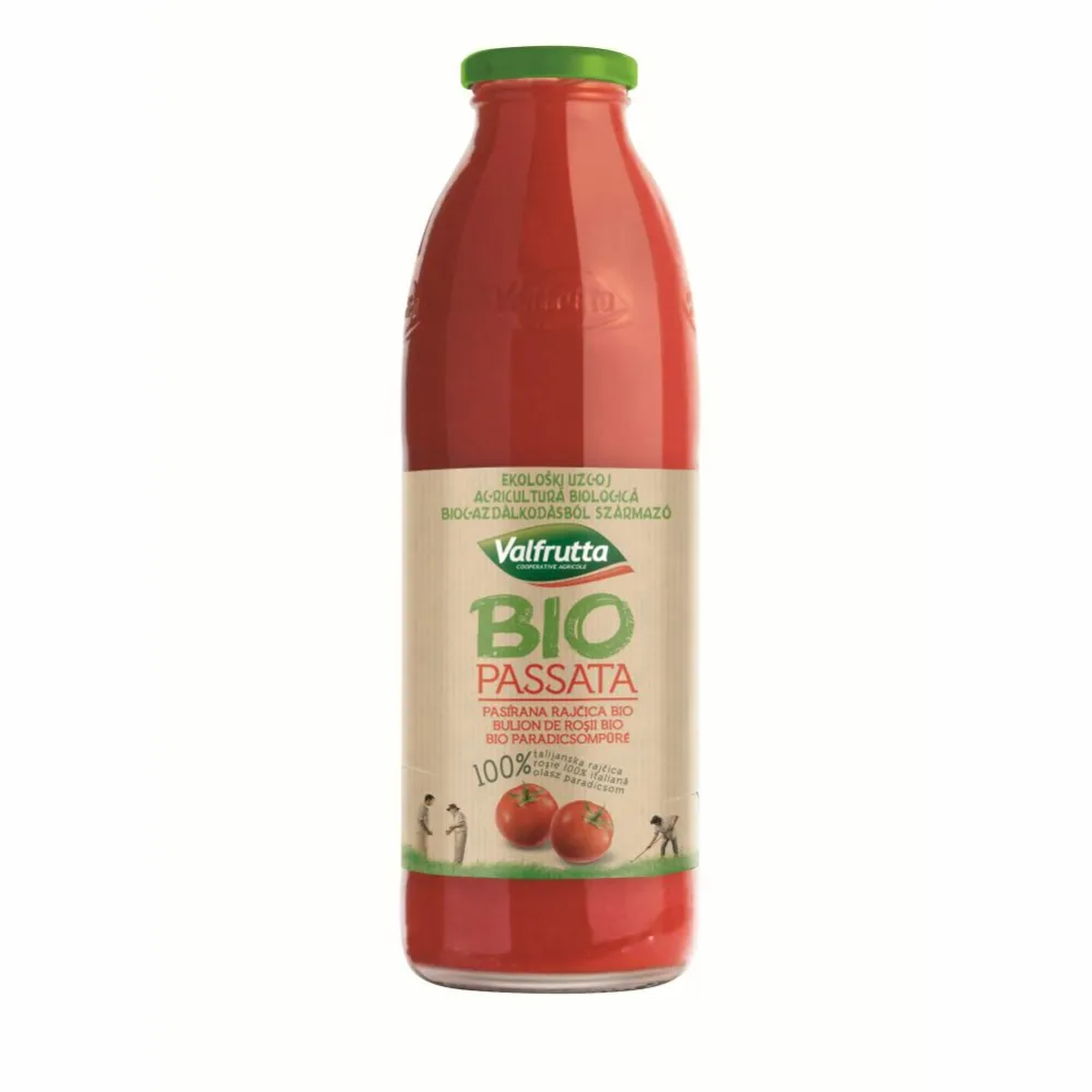 Passata Vellutata Przecier Pomidorowy Bio 700 G Valfrutta