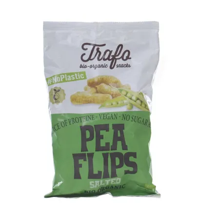 Chrupki z Zielonego Groszku Bio 75 g - Trafo