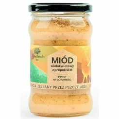 Miód z Propolisem 400 g - Miody Dworskie