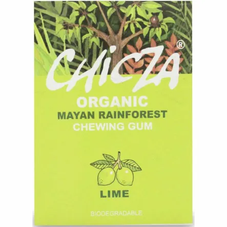 Guma do Żucia o Smaku Limonki Biodegradowalna Bio 30 g Chicza