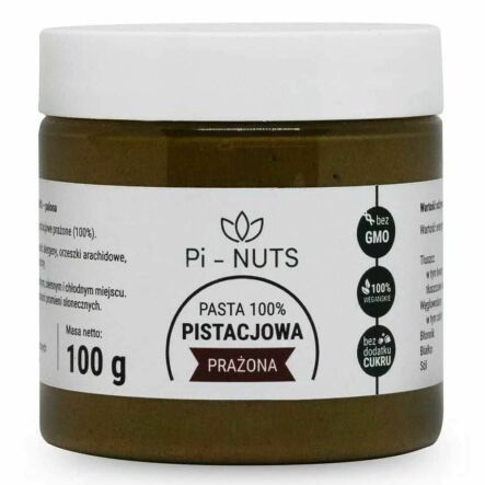 Pasta z Prażonych Pistacji 100 g - PI-NUTS