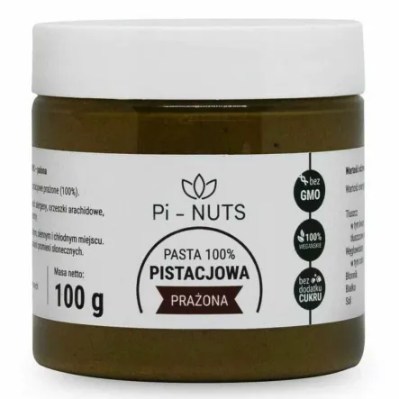 Pasta z Prażonych Pistacji 100 g - PI-NUTS